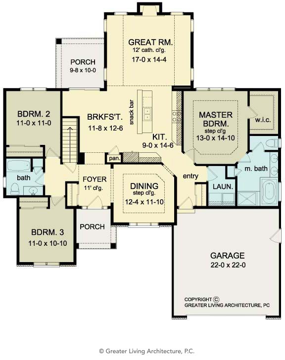 The Ridgeview II – Greater Living Architecture