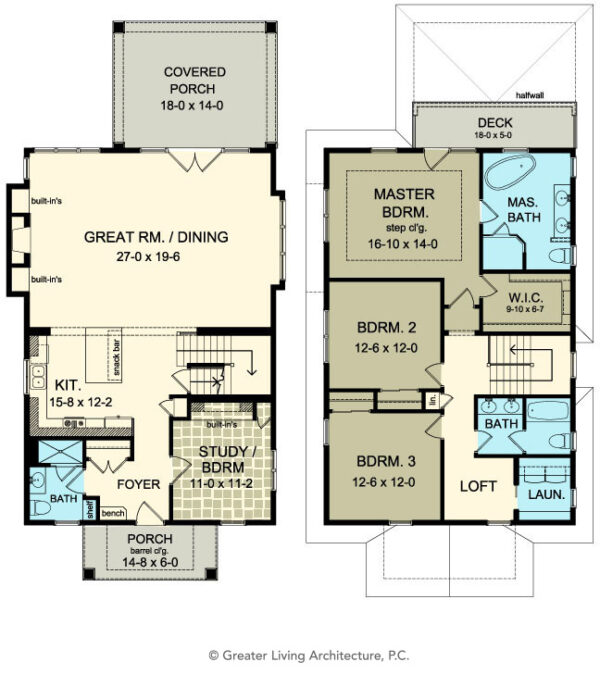 The Lakeside Greater Living Architecture   GLA 2387 3 Floors 600x674 