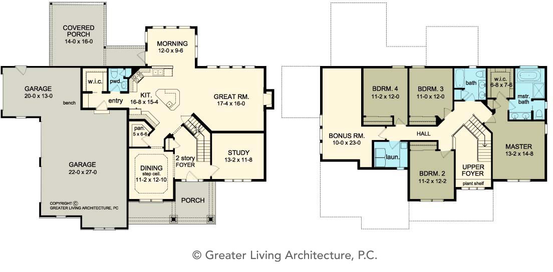Custom Home House Plan 2,585 SF CAD/DWG and PDF of Plans 